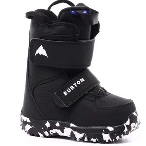 BURTON TODDLERS' MINI GROM KIDS SNOWBOARD BOOTS 10C